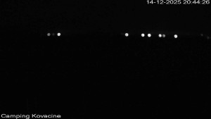 Camp Kovačine - Pláž kempu - 14.12.2025 v 20:45 Camp Kovačine - Pláž kempu - 14.12.2025 v 20:45