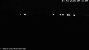 Camp Kovačine - Pláž kempu - 14.12.2025 v 21:45 Camp Kovačine - Pláž kempu - 14.12.2025 v 21:45