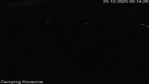 Camp Kovačine - Pláž kempu - 25.12.2025 v 00:15 Camp Kovačine - Pláž kempu - 25.12.2025 v 00:15