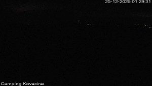 Camp Kovačine - Pláž kempu - 25.12.2025 v 01:30 Camp Kovačine - Pláž kempu - 25.12.2025 v 01:30
