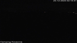 Camp Kovačine - Pláž kempu - 25.12.2025 v 02:15 Camp Kovačine - Pláž kempu - 25.12.2025 v 02:15