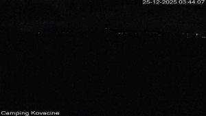 Camp Kovačine - Pláž kempu - 25.12.2025 v 03:45 Camp Kovačine - Pláž kempu - 25.12.2025 v 03:45