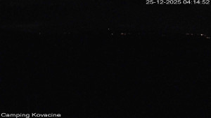 Camp Kovačine - Pláž kempu - 25.12.2025 v 04:15 Camp Kovačine - Pláž kempu - 25.12.2025 v 04:15