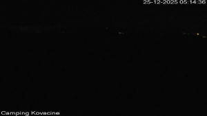 Camp Kovačine - Pláž kempu - 25.12.2025 v 05:15 Camp Kovačine - Pláž kempu - 25.12.2025 v 05:15