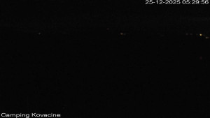 Camp Kovačine - Pláž kempu - 25.12.2025 v 05:30 Camp Kovačine - Pláž kempu - 25.12.2025 v 05:30