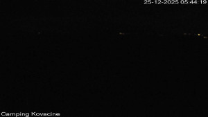 Camp Kovačine - Pláž kempu - 25.12.2025 v 05:45 Camp Kovačine - Pláž kempu - 25.12.2025 v 05:45