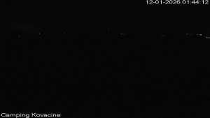 Camp Kovačine - Pláž kempu - 12.1.2026 v 01:45 Camp Kovačine - Pláž kempu - 12.1.2026 v 01:45