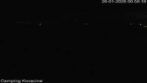 Camp Kovačine - Pláž kempu - 26.1.2026 v 01:00 Camp Kovačine - Pláž kempu - 26.1.2026 v 01:00