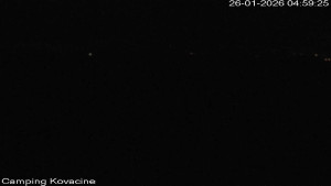 Camp Kovačine - Pláž kempu - 26.1.2026 v 05:00 Camp Kovačine - Pláž kempu - 26.1.2026 v 05:00