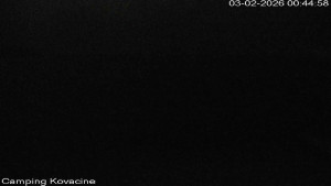 Camp Kovačine - Pláž kempu - 3.2.2026 v 00:45 Camp Kovačine - Pláž kempu - 3.2.2026 v 00:45