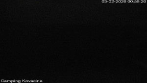 Camp Kovačine - Pláž kempu - 3.2.2026 v 01:00 Camp Kovačine - Pláž kempu - 3.2.2026 v 01:00