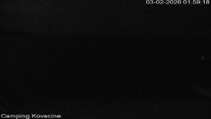 Camp Kovačine - Pláž kempu - 3.2.2026 v 02:00 Camp Kovačine - Pláž kempu - 3.2.2026 v 02:00