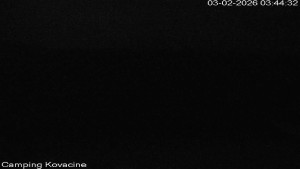 Camp Kovačine - Pláž kempu - 3.2.2026 v 03:45 Camp Kovačine - Pláž kempu - 3.2.2026 v 03:45
