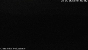 Camp Kovačine - Pláž kempu - 3.2.2026 v 04:00 Camp Kovačine - Pláž kempu - 3.2.2026 v 04:00