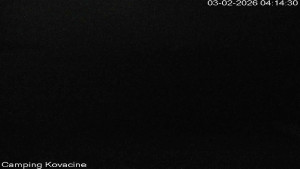 Camp Kovačine - Pláž kempu - 3.2.2026 v 04:15 Camp Kovačine - Pláž kempu - 3.2.2026 v 04:15