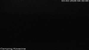Camp Kovačine - Pláž kempu - 3.2.2026 v 04:30 Camp Kovačine - Pláž kempu - 3.2.2026 v 04:30