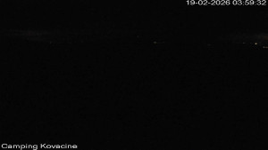 Camp Kovačine - Pláž kempu - 19.2.2026 v 04:00 Camp Kovačine - Pláž kempu - 19.2.2026 v 04:00
