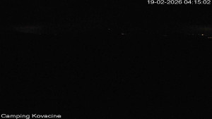 Camp Kovačine - Pláž kempu - 19.2.2026 v 04:15 Camp Kovačine - Pláž kempu - 19.2.2026 v 04:15