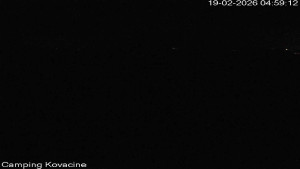 Camp Kovačine - Pláž kempu - 19.2.2026 v 05:00 Camp Kovačine - Pláž kempu - 19.2.2026 v 05:00