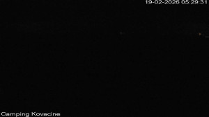 Camp Kovačine - Pláž kempu - 19.2.2026 v 05:30 Camp Kovačine - Pláž kempu - 19.2.2026 v 05:30