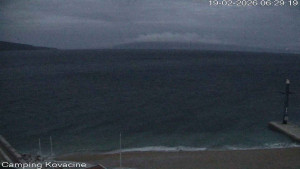 Camp Kovačine - Pláž kempu - 19.2.2026 v 06:30 Camp Kovačine - Pláž kempu - 19.2.2026 v 06:30