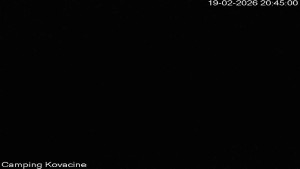 Camp Kovačine - Pláž kempu - 19.2.2026 v 20:45 Camp Kovačine - Pláž kempu - 19.2.2026 v 20:45