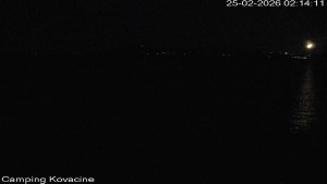 Camp Kovačine - Pláž kempu - 25.2.2026 v 02:15 Camp Kovačine - Pláž kempu - 25.2.2026 v 02:15