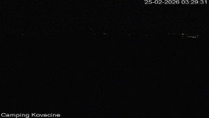 Camp Kovačine - Pláž kempu - 25.2.2026 v 03:30 Camp Kovačine - Pláž kempu - 25.2.2026 v 03:30