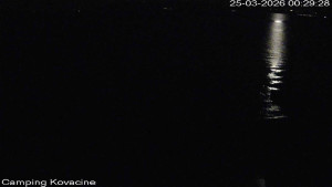 Camp Kovačine - Pláž kempu - 25.3.2026 v 00:30 Camp Kovačine - Pláž kempu - 25.3.2026 v 00:30