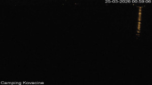 Camp Kovačine - Pláž kempu - 25.3.2026 v 01:00 Camp Kovačine - Pláž kempu - 25.3.2026 v 01:00