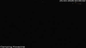 Camp Kovačine - Pláž kempu - 25.3.2026 v 03:00 Camp Kovačine - Pláž kempu - 25.3.2026 v 03:00