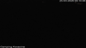 Camp Kovačine - Pláž kempu - 25.3.2026 v 04:15 Camp Kovačine - Pláž kempu - 25.3.2026 v 04:15
