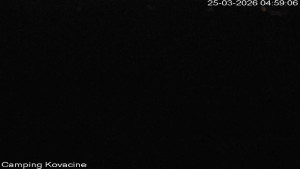 Camp Kovačine - Pláž kempu - 25.3.2026 v 05:00 Camp Kovačine - Pláž kempu - 25.3.2026 v 05:00