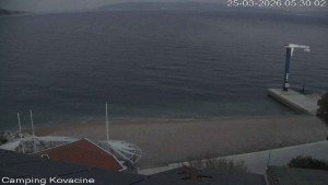 Camp Kovačine - Pláž kempu - 25.3.2026 v 05:30 Camp Kovačine - Pláž kempu - 25.3.2026 v 05:30
