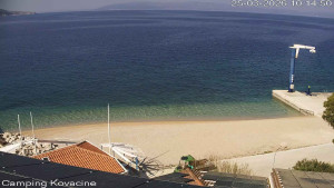 Camp Kovačine - Pláž kempu - 25.3.2026 v 10:15 Camp Kovačine - Pláž kempu - 25.3.2026 v 10:15