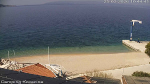 Camp Kovačine - Pláž kempu - 25.3.2026 v 10:45 Camp Kovačine - Pláž kempu - 25.3.2026 v 10:45