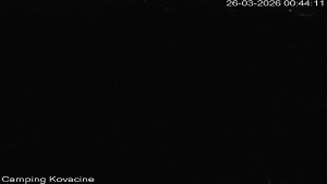 Camp Kovačine - Pláž kempu - 26.3.2026 v 00:45 Camp Kovačine - Pláž kempu - 26.3.2026 v 00:45