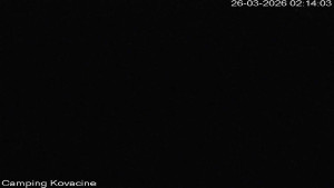 Camp Kovačine - Pláž kempu - 26.3.2026 v 02:15 Camp Kovačine - Pláž kempu - 26.3.2026 v 02:15