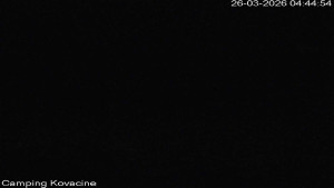 Camp Kovačine - Pláž kempu - 26.3.2026 v 04:45 Camp Kovačine - Pláž kempu - 26.3.2026 v 04:45