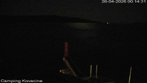Camp Kovačine - Pláž kempu - 26.4.2026 v 00:15 Camp Kovačine - Pláž kempu - 26.4.2026 v 00:15