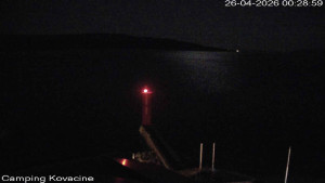 Camp Kovačine - Pláž kempu - 26.4.2026 v 00:30 Camp Kovačine - Pláž kempu - 26.4.2026 v 00:30