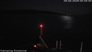 Camp Kovačine - Pláž kempu - 26.4.2026 v 01:00 Camp Kovačine - Pláž kempu - 26.4.2026 v 01:00