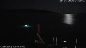 Camp Kovačine - Pláž kempu - 26.4.2026 v 01:30 Camp Kovačine - Pláž kempu - 26.4.2026 v 01:30