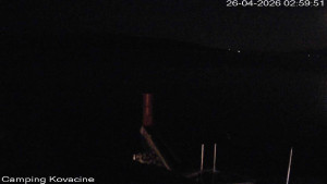 Camp Kovačine - Pláž kempu - 26.4.2026 v 03:00 Camp Kovačine - Pláž kempu - 26.4.2026 v 03:00