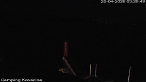 Camp Kovačine - Pláž kempu - 26.4.2026 v 03:30 Camp Kovačine - Pláž kempu - 26.4.2026 v 03:30