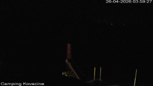 Camp Kovačine - Pláž kempu - 26.4.2026 v 04:00 Camp Kovačine - Pláž kempu - 26.4.2026 v 04:00