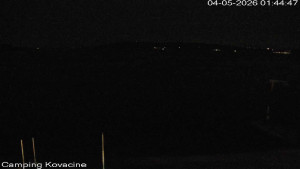 Camp Kovačine - Pláž kempu - 4.5.2026 v 01:45 Camp Kovačine - Pláž kempu - 4.5.2026 v 01:45
