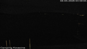 Camp Kovačine - Pláž kempu - 4.5.2026 v 04:00 Camp Kovačine - Pláž kempu - 4.5.2026 v 04:00
