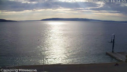 Pláž kempu