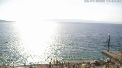 Campsite beach